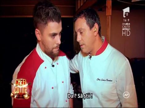 VIDEO! Bontea, fan înfocat al trupei Paraziții! Chef Sorin, interpretare pe ritmuri de hip hop în finala ”Chefi la cuțite”