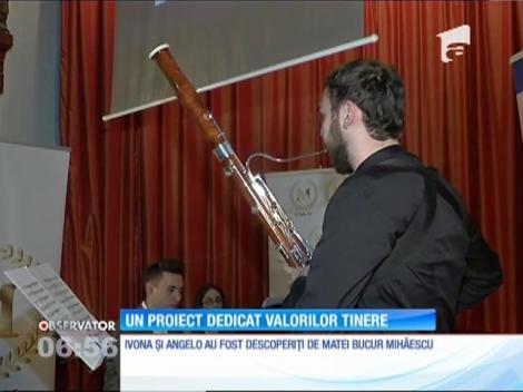 Matei Bucur Mihăescu, un geniu al muzicii care descoperă tineri talentaţi