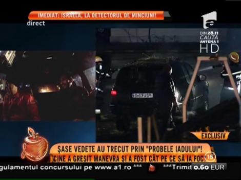 Cel mai periculos pariu! Nadir a intrat cu maşină în foc