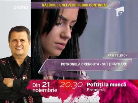 Andrada a izbucnit în lacrimi la auzul glasului susţinătoarei sale!