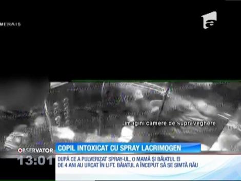 O mamă şi copilul ei de patru ani, intoxicaţi cu spray lacrimogen în liftul unui bloc din Constanţa