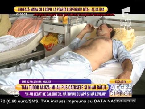 Acuză un polițist că l-ar fi bătut crunt: ”Am şase coaste rupte, piciorul e rupt și nu mai am măsele în gură!”