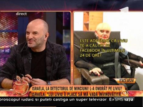 Israela, la detectorul de minciuni! A fost implicată în posibila moarte a lui Liviu?
