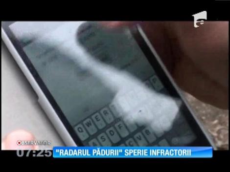 "Radarul pădurii" a speriat hoţii de copaci din Caraş-Severin