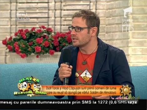 Cei mai tari aventurieri au venit la "Neatza". Primii oameni din lume care au reuşit să ajungă pe vârful Saldim sunt români: "De pe la 3.500 de metri începi să te simţi rău. E o luptă continuă cu tine"