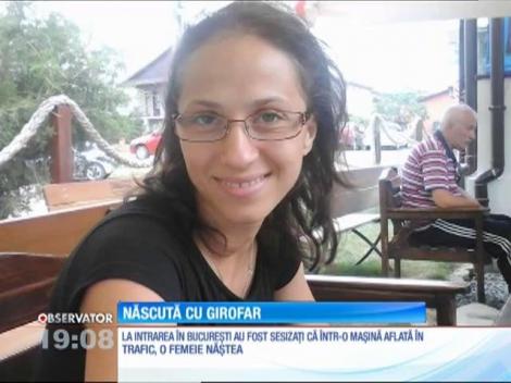 Naştere cu girofar pe străzile Capitalei. O mamă a adus pe lume o fetiţă chiar în maşină, în timp ce un echipaj de poliţie îi făcea loc prin haosul din trafic