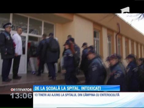 13 elevi de la şcoala de Poliţie din Câmpina, internaţi la spital cu enterocolită