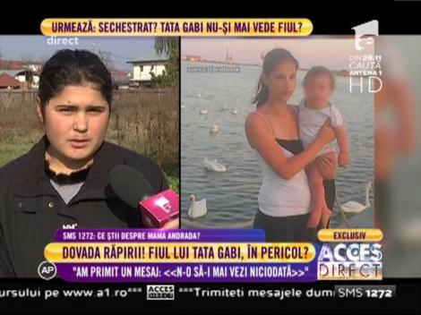 Fiul lui Gabi, în pericol? Iată dovada răpirii!