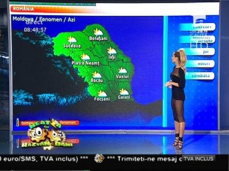 Va fi frig şi astăzi în absolut toată ţara, dar precipitaţiile vor apărea rar