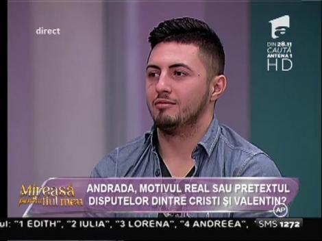 Cum se înțeleg Valentin și Cristi când Andrada nu este prin preajmă