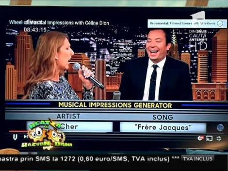 Smiley News: Celine Dion o imită pe Rihanna!