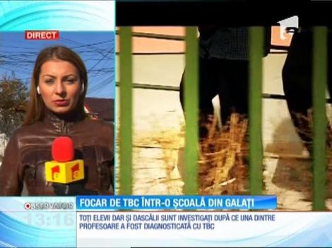 Focar de TBC într-o școală din Galaţi