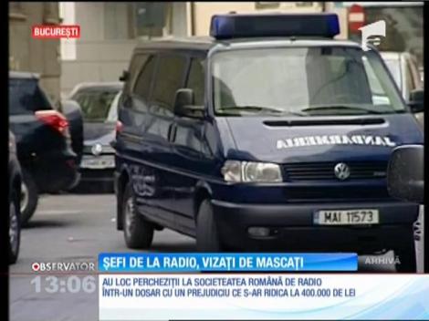 Șefii de la Radio România Actualităţi, vizitați de mascați