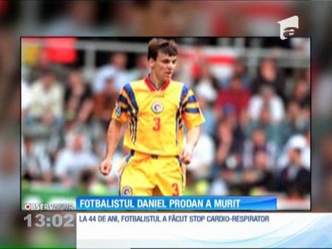 Trupul neînsuflețit al fotbalistului Daniel Prodan va fi depus pe Arena Națională