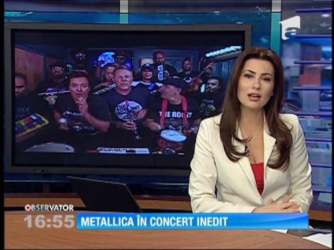 Metallica, concert inedit alături de marele comediant american Jimmy Fallon