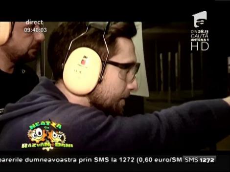 Răzvan și Dani au tras cu glonț adevărat!