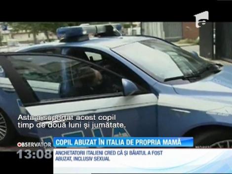 Copil de șase ani abuzat propria mamă şi de iubitul acesteia!