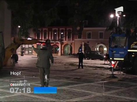 La Braşov au început pregătirile pentru Crăciun