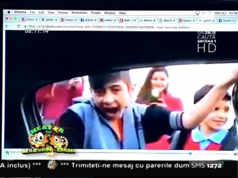 Smiley News: Copilul care imită perfect o sirenă de poliţie