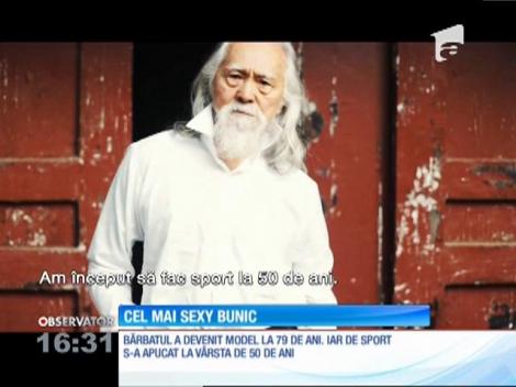 Wang Deshun, fotomodel la vârsta de 80 de ani