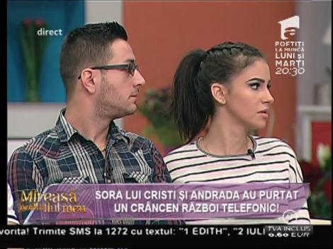 Războiul dintre Cristi şi Andrada continuă: "Parcă i-aş fi dat în cap!"
