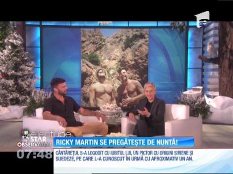 Superstarul Ricky Martin şi-a cerut iubitul în căsătorie