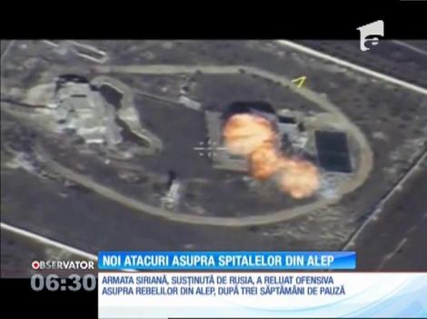 Atacuri de proporţii în Alep