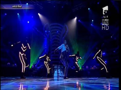 „Dance Forever” cu Chris Brown, la „Te cunosc de undeva!” Costumul cu lumini și dansul lui Lucian au făcut senzație!