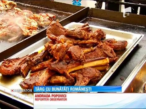 Târg de bunătăți românești, la Bucureşti