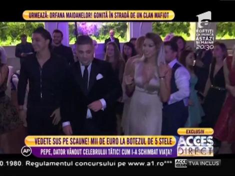 Pepe a cântat la botezul fiicei lui Nadir