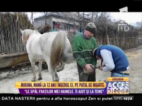 Miruna, o copilă de 12 ani, este mamă și tată pentru cei patru frați