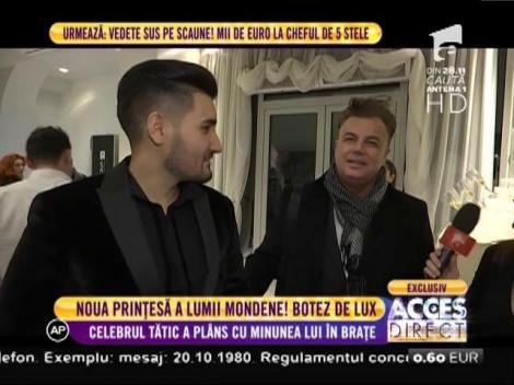 Momente speciale pentru un fost concurent X Factor! Nadir și mama copilului său și-au creștinat fetița