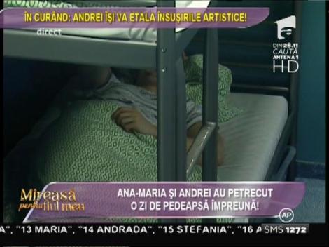 Ana-Maria şi Andrei au petrecut o zi de pedeapsă împreună!
