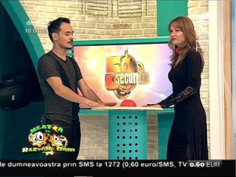 "5 secunde"- concurs de cultură generală! Anca Ţurcaşiu vs. Răzvan Simion
