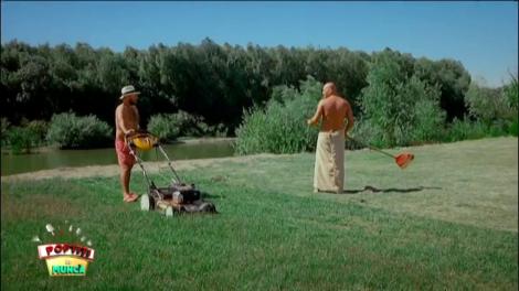 Vedetele lui Nea' Mărin la munca de jos. Liviu Vârciu: ”Nu știu cum face, dar de fiecare mă prostește”