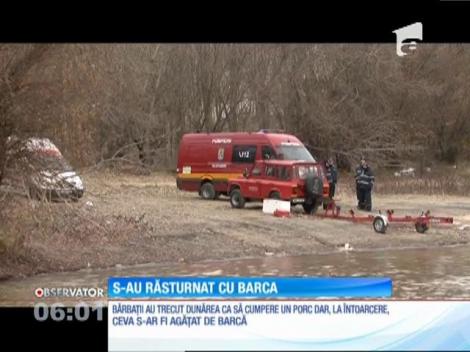 E alertă pe Dunăre, la Giurgeni. Doi localnici s-au răsturnat cu barca la câţiva metri de mal şi de mai bine de 24 de ore nu sunt de găsit