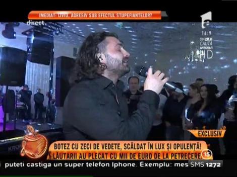 Pepe, moment emoționant la botezul fetiței lui Nadir. Cui i-a dedidact artistul piesa "100 de femei"?