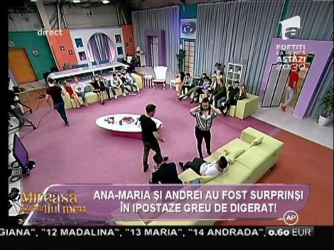 Episod de tensiune maximă între Ana-Maria şi Andrei! Tachinări transformate în gesturi dure. Cât de departe s-a ajuns?