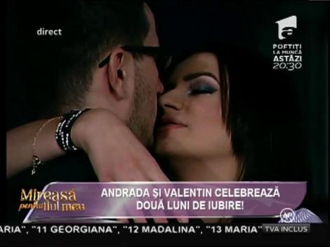 Andrada şi Valentin celebrează două luni de iubire!