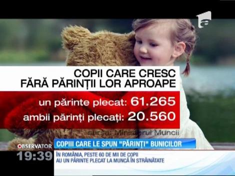 Copiii care le spun ”părinți” bunicilor