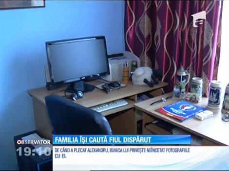 Dispariţie misterioasă în Capitală. Un tânăr de 24 de ani a plecat de trei zile de acasă şi nu s-a mai întors