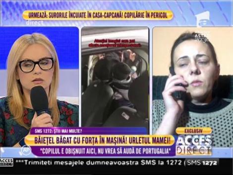 Un tată a încercat să-și răpească copilul de numai șapte ani