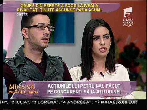 Andrada, atac dur la adresa lui Petru: "După competiţie vei pleca în Italia şi vei face anumite treburi cu băieţii"