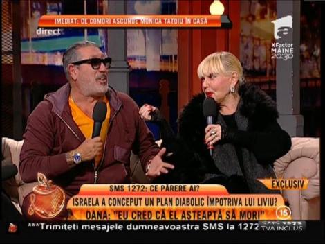 Oana Lis, către Israela: ”Eu cred că Liviu așteaptă să mori!”