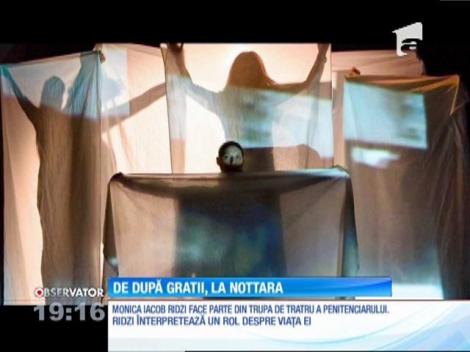 Monica Iacob Ridzi joacă la Nottara, cu trupa de teatru a Penitenciarului Gherla