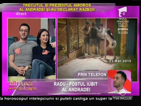 Radu, fostul iubit al Andradei: "Valentin a fugit de responsabilităţi"