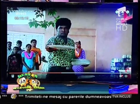 Smiley News: Cea mai amuzantă scenă de luptă din filmele indiene