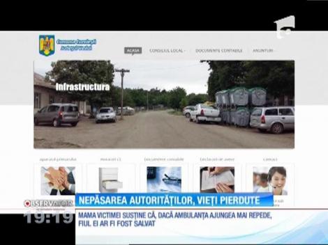 La Chilieni, în Vaslui, tatăl a doi copii a murit aşteptând ambulanța