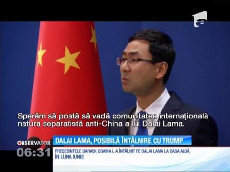 Dalai Lama, posibilă întâlnire cu Donald Trump