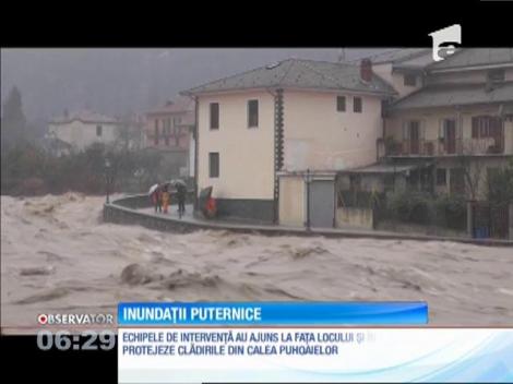 Inundaţii devastatoare în nordul-vestul Italiei